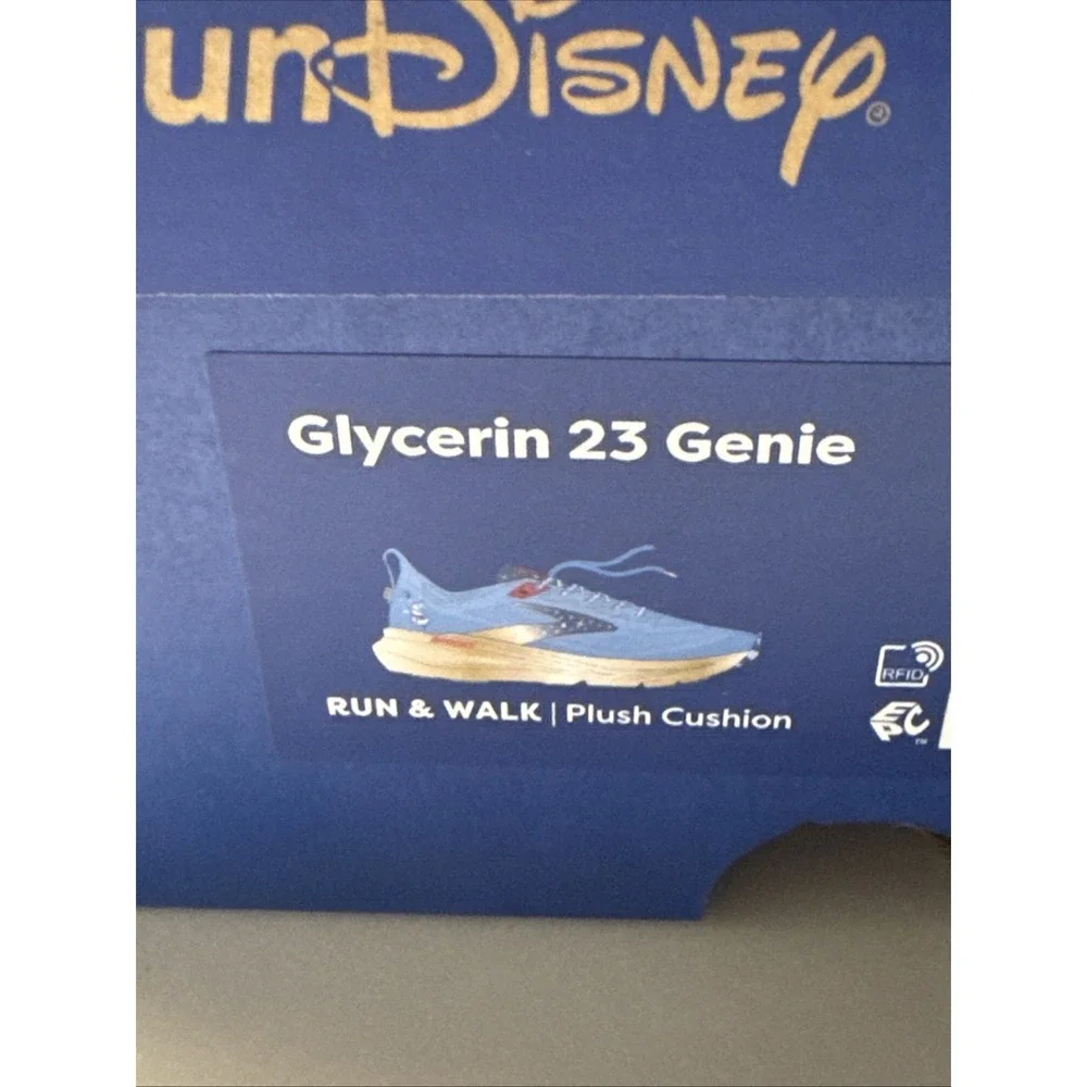 Brooks Glycerin 23 Genie 2026 runDisney Springtime Surprise Women W 8 Medium - Picture 12 of 13